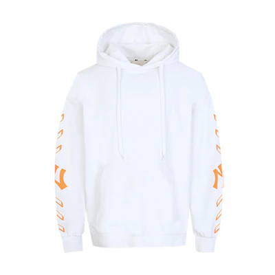 MLB New York Yankees Logo Baseball Long Sleeve Sweatshirt Unisex White 31HDS2011-50W