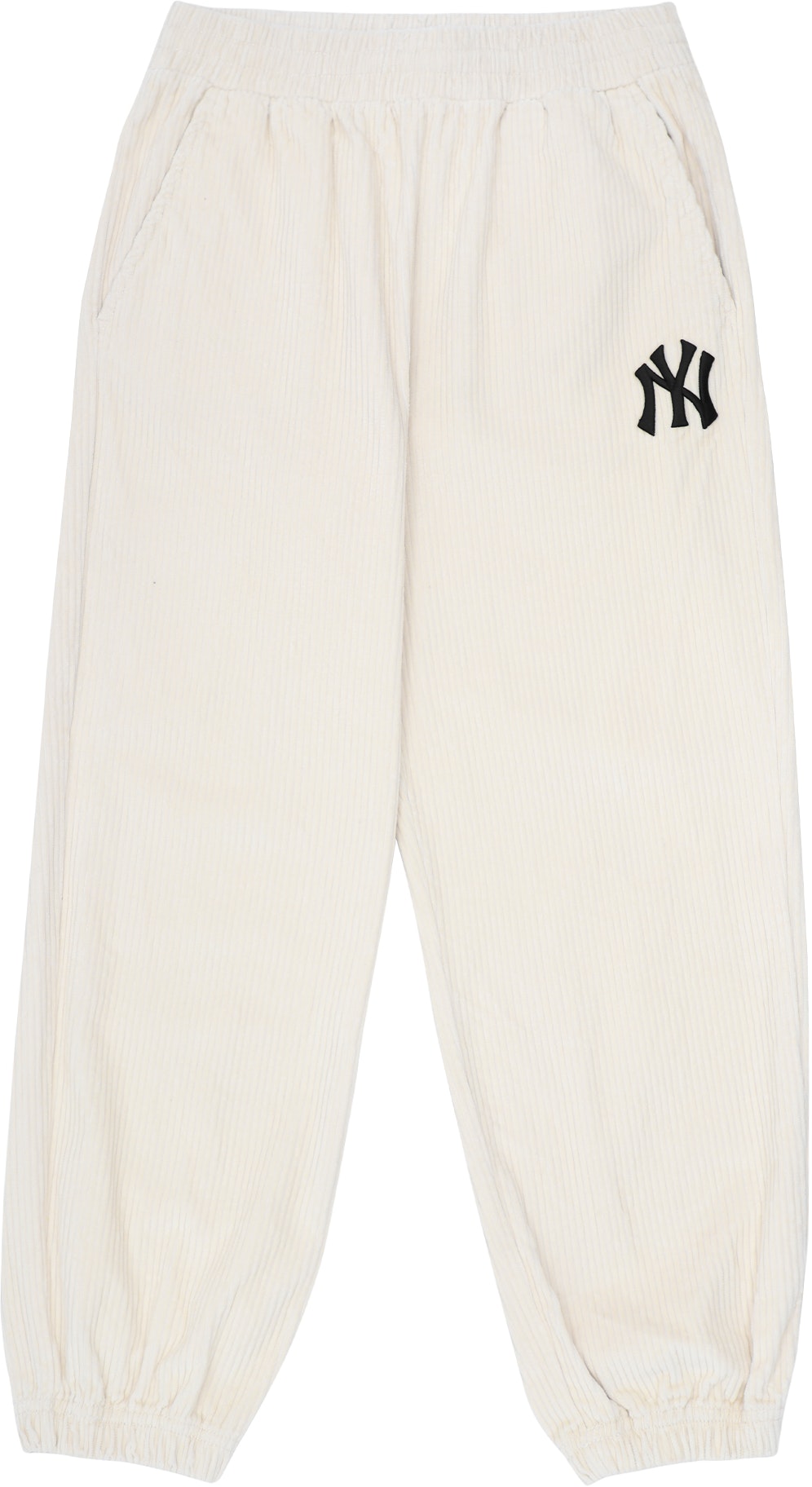 mlb-new-york-yankees-logo-corduroy-jogger-pants-unisex-cream-white-3-awp-12014-50-crs
