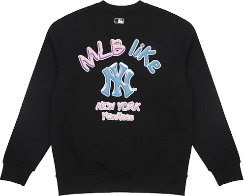 MLB New York Yankees Logo Crewneck Pullover Unisex Sweatshirt Black 3AMTL5116-50BKS Buy MLB New York Yankees Logo Crewneck Pullover Unisex Sweatshirt Black 3AMTL5116-50BKS