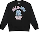 Order MLB New York Yankees Logo Crewneck Pullover Unisex Sweatshirt Black 3AMTL5116-50BKS