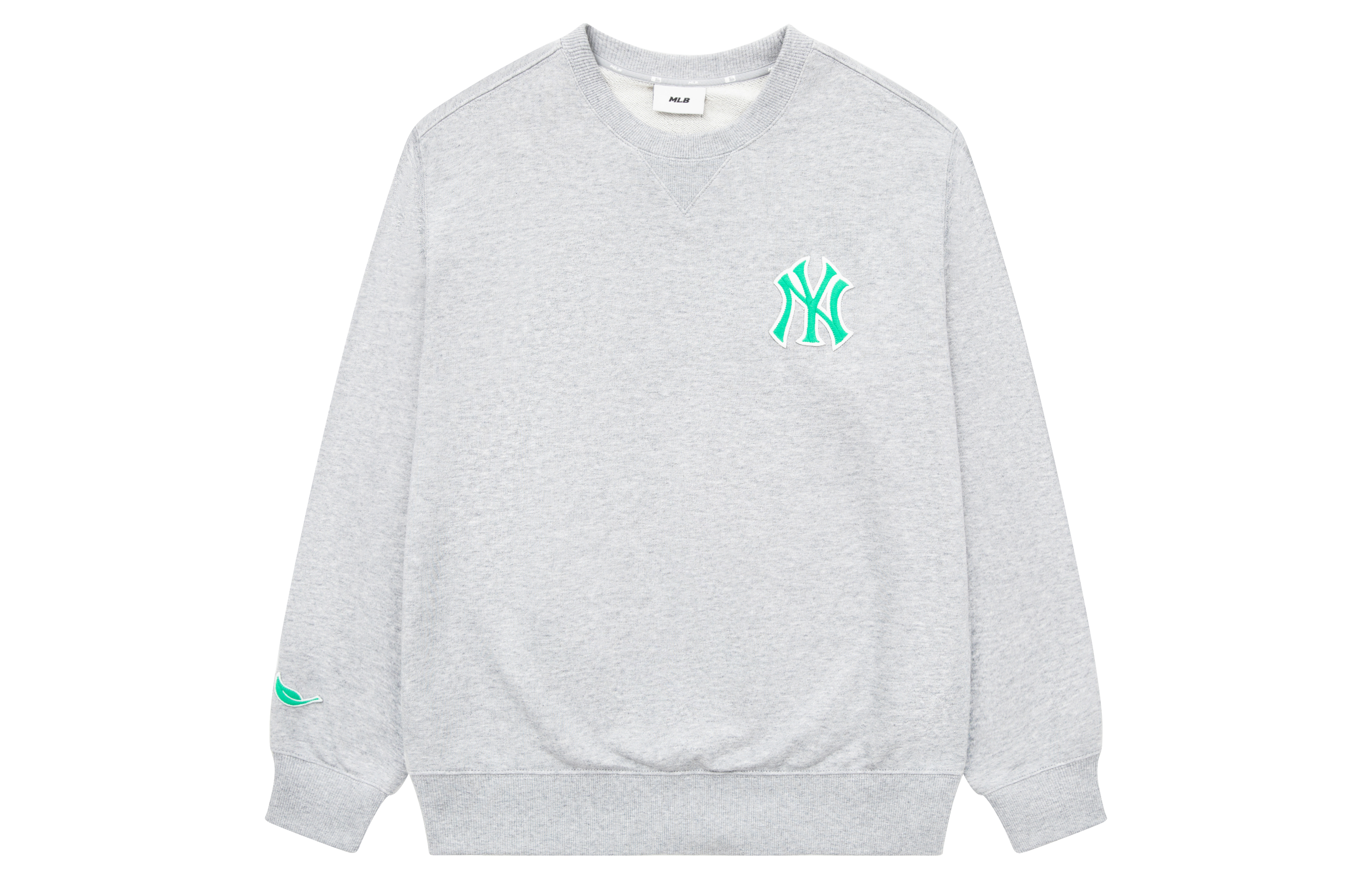 MLB New York Yankees Logo Crewneck Sweatshirt Unisex - Gray 3AMTD0131-50MGS