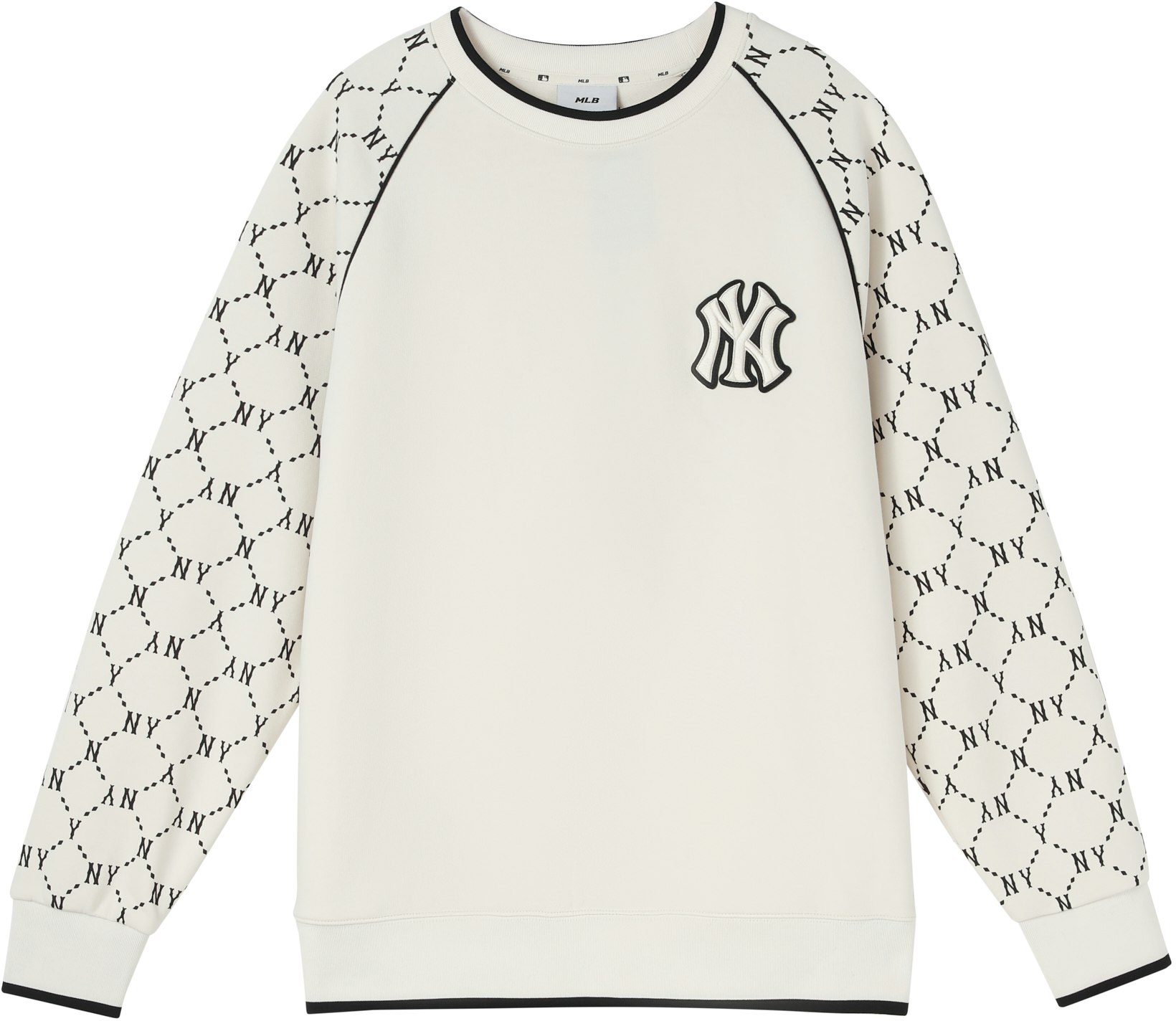 mlb-new-york-yankees-logo-crewneck-sweatshirt-unisex-beige-fall-collection-3-amtm-0814-50-crs