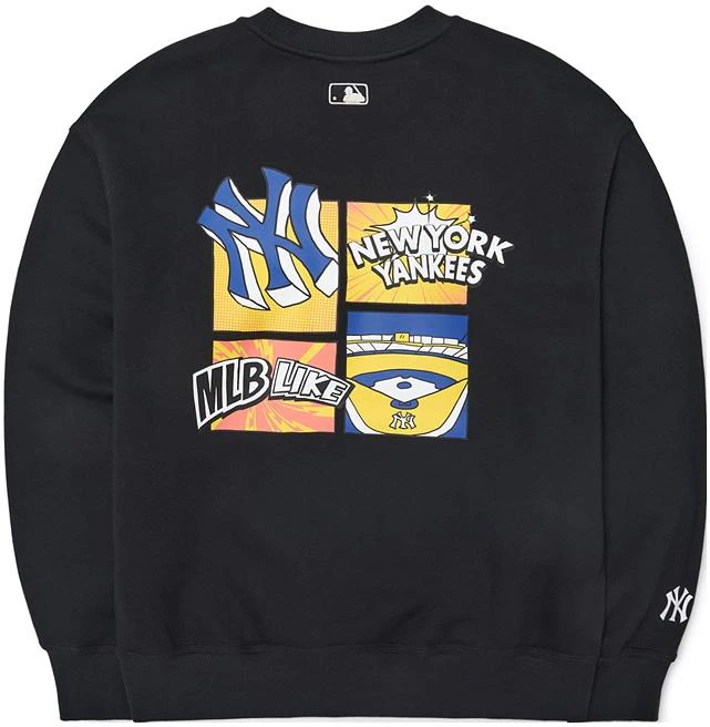mlb-new-york-yankees-logo-crewneck-sweatshirt-unisex-black-3-amtl-0426-50-bks
