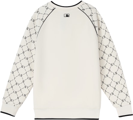 MLB New York Yankees Logo Crewneck Unisex Beige - Koleksi Musim Gugur. 3AMTM0814-50CRS Lookbook MLB New York Yankees Logo Crewneck Unisex Beige - Koleksi Musim Gugur. 3AMTM0814-50CRS