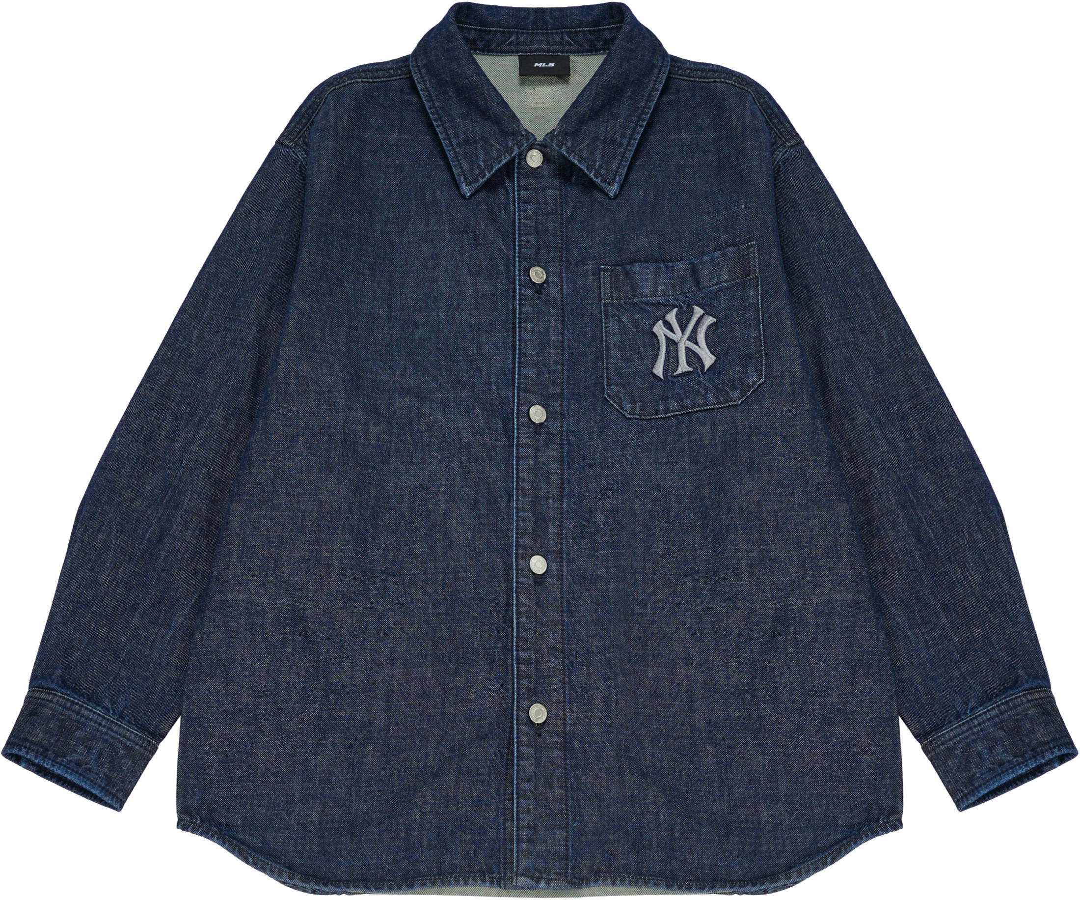 mlb-new-york-yankees-logo-denim-long-sleeve-shirt-unisex-deep-navy-blue-3-adru-0124-50-nyd