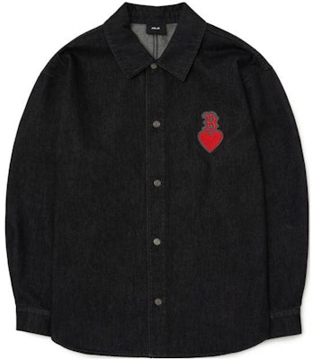 Camisa Negra Unisex MLB Yankees Logo Bordado Manga Larga Denim. 3ADRH0124-43BKS Buy Camisa Negra Unisex MLB Yankees Logo Bordado Manga Larga Denim. 3ADRH0124-43BKS