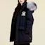 Sizing Chaqueta MLB New York Yankees Logo Bordado Hoodie Unisex Negra corta. 3ADJB1926-50BKS
