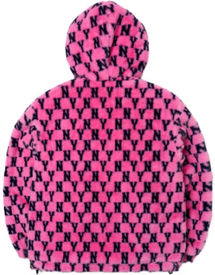 MLB纽约扬基队标志连帽夹克男女同款 - 芭比粉色. 3AJPF1816-50PKD Lookbook MLB纽约扬基队标志连帽夹克男女同款 - 芭比粉色. 3AJPF1816-50PKD