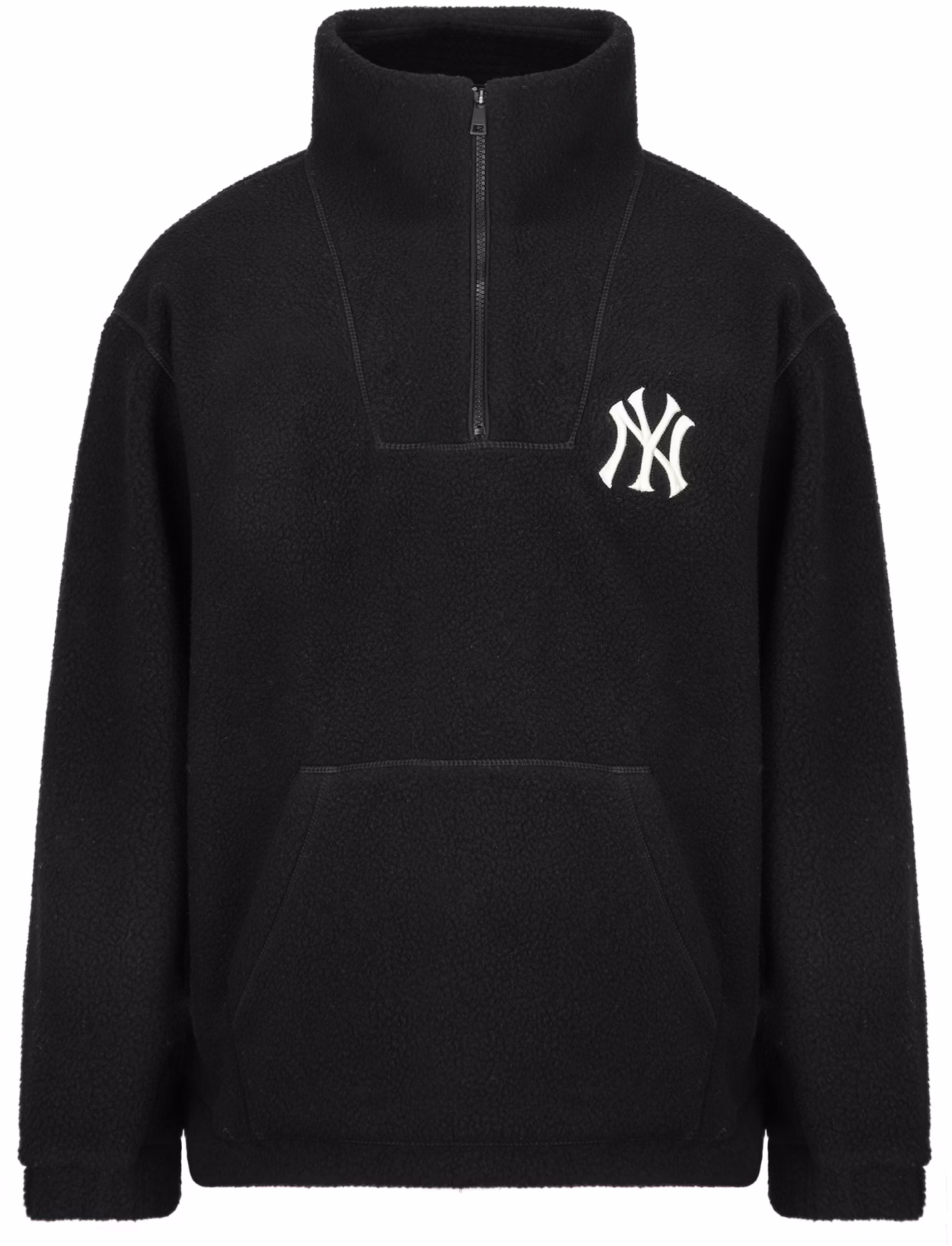 mlb-new-york-yankees-logo-fleece-jacket-sweatshirt-unisex-black-3-amtf-5216-50-bks