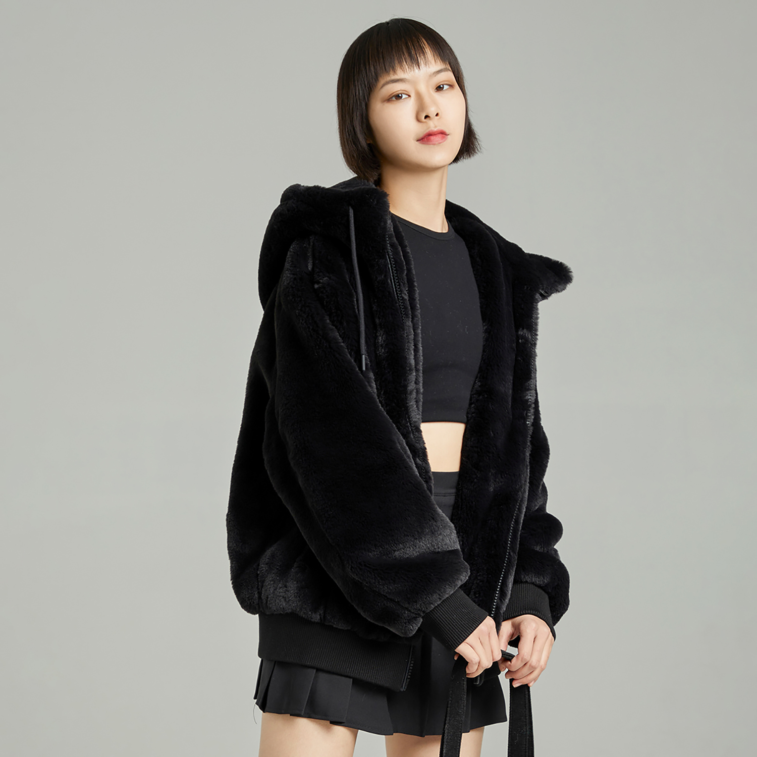 Purchase MLB 뉴욕 양키스 로고 플리스 윈드브레이커 자켓 유니섹스 - 블랙 3AFDB0426-50BKS