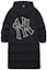Buy MLB ニューヨークヤンキース ロゴ フード付き 中綿ジャケット ユニセックス ブラック 3ADJB1836-50BKS
