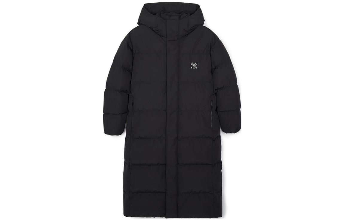 Lookbook MLB ニューヨークヤンキース ロゴ フード付き 中綿ジャケット ユニセックス ブラック 3ADJB1836-50BKS