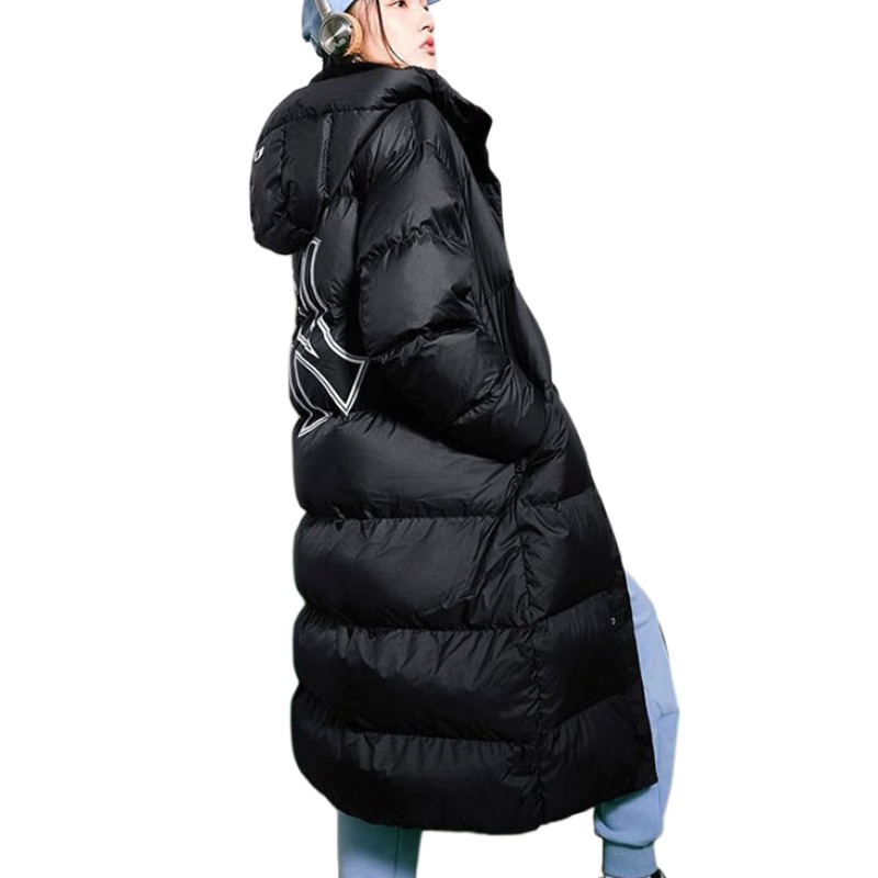 Purchase MLB ニューヨークヤンキース ロゴ フード付き 中綿ジャケット ユニセックス ブラック 3ADJB1836-50BKS