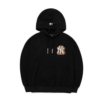 MLB New York Yankees Logo Hoodie Unisex Vintage Style Black 3AHDB0426-50BKS