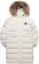 Order MLB New York Yankees Logo Long Down Jacket White Unisex Winter Coat. 3ADJJ0316-50IVS