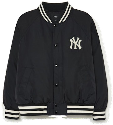 MLB 紐約洋基隊標誌款男士長袖棒球夾克 3LDJV0136-50BKS Order MLB 紐約洋基隊標誌款男士長袖棒球夾克 3LDJV0136-50BKS