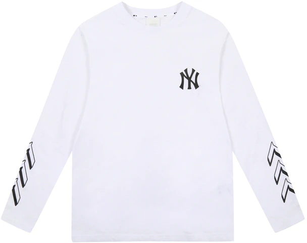 mlb-new-york-yankees-logo-print-long-sleeve-t-shirt-unisex-white-31-tssl-111-50-w