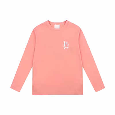 MLB New York Yankees Logo Print Pink Long Sleeve Unisex Sweatshirt 31TSPL111-07P