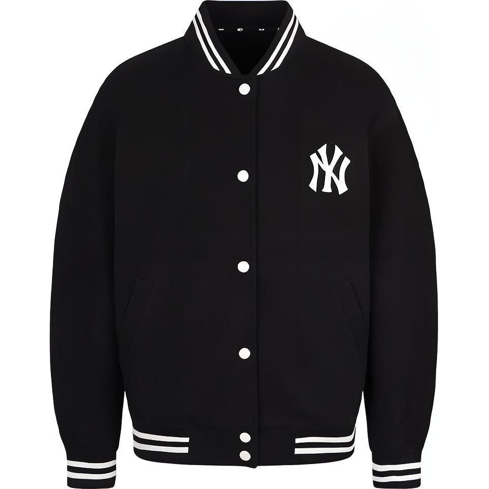 MLB New York Yankees Logo Print Unisex Black Baseball Jacket 31JP04011-50L