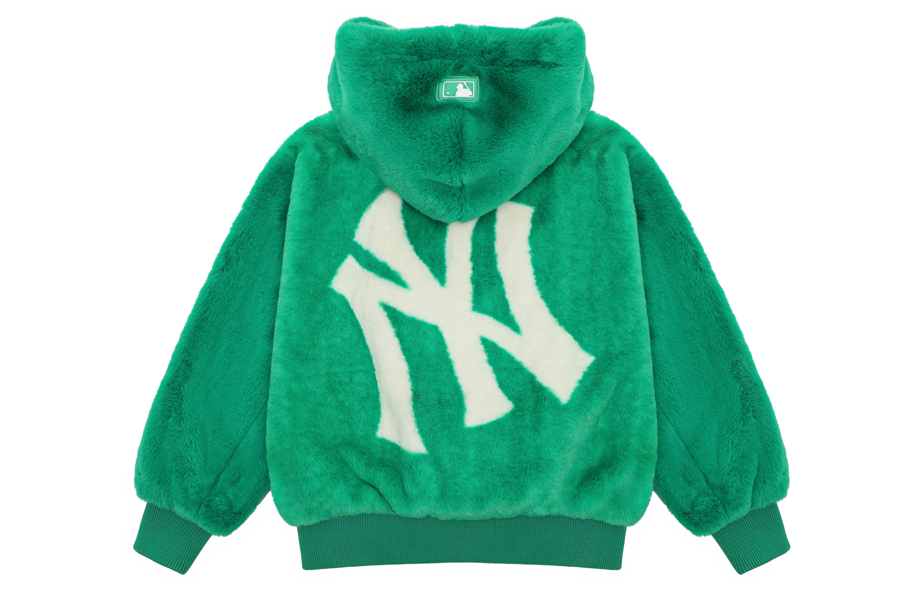 MLB New York Yankees Logo Windproof Fleece Jacket Unisex Green. 3AFDB0426-50GNS 圖 3