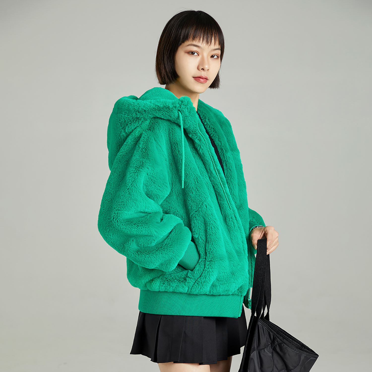 MLB New York Yankees Logo Windproof Fleece Jacket Unisex Green. 3AFDB0426-50GNS 圖 4