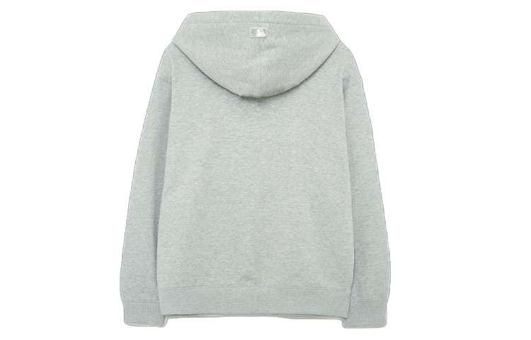 MLB New York Yankees Logo Zip-Up Hoodie Jacket Unisex - Gray 3ATRB0131-50MGS 圖 3