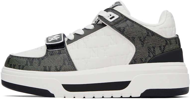 MLB 紐約洋基隊 舒適百搭 減震耐磨 復古印刻暗紋老花潮流 低幫 帆布鞋 男女同款 黑白 Buy MLB 紐約洋基隊 舒適百搭 減震耐磨 復古印刻暗紋老花潮流 低幫 帆布鞋 男女同款 黑白