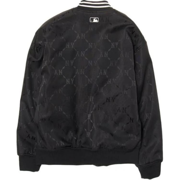 MLB New York Yankees Monogram Full-Print Zip Jacket Unisex Black. 3AJPM0144-50BKS 圖 3