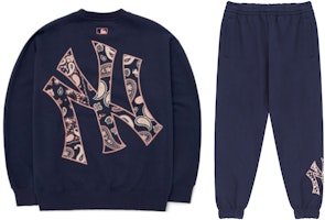 MLB New York Yankees Navy Blue Letter Print Sweatshirt and Joggers Set Unisex. 3APTI0126-50NYD3AMTI0126-50NYD MLB New York Yankees Navy Blue Letter Print Sweatshirt and Joggers Set Unisex. 3APTI0126-50NYD3AMTI0126-50NYD