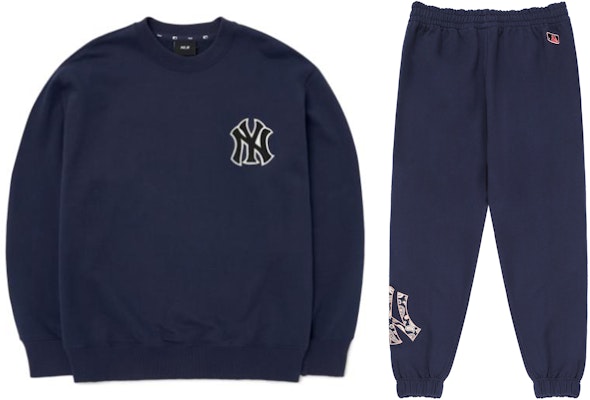 MLB ニューヨークヤンキース ネイビーブルー ロゴプリント スウェット&ジョガーセット ユニセックス. 3APTI0126-50NYD3AMTI0126-50NYD Lookbook MLB ニューヨークヤンキース ネイビーブルー ロゴプリント スウェット&ジョガーセット ユニセックス. 3APTI0126-50NYD3AMTI0126-50NYD