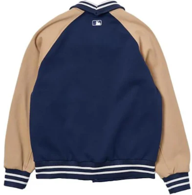 MLB 紐約洋基海軍藍男女通用長袖棒球外套 3AJPV0444-50NYS Lookbook MLB 紐約洋基海軍藍男女通用長袖棒球外套 3AJPV0444-50NYS