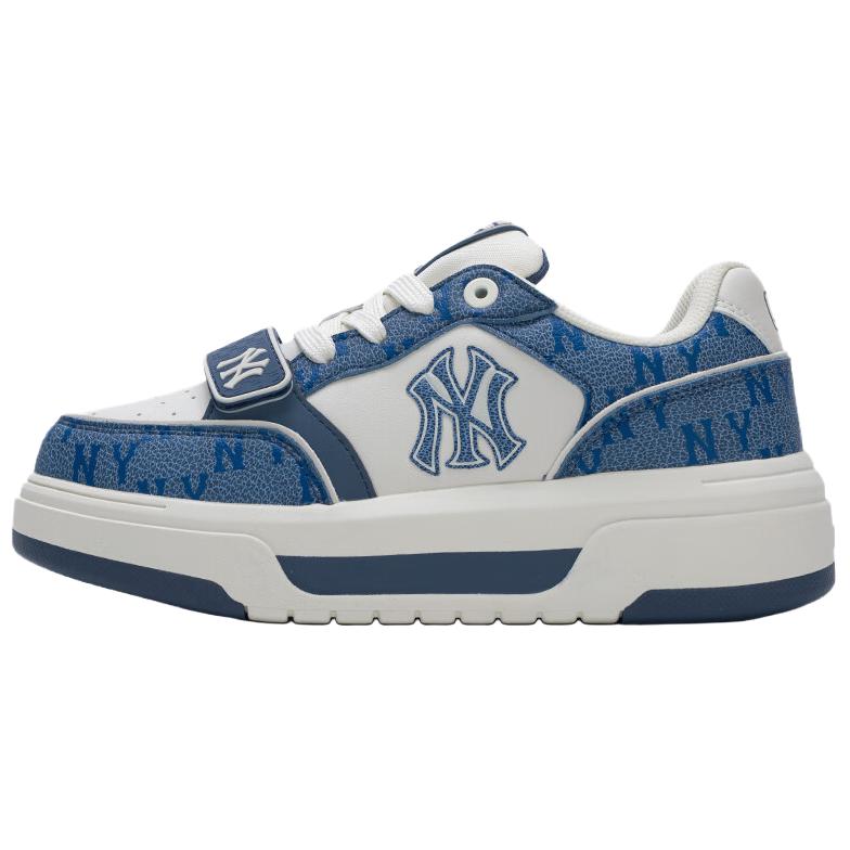 MLB New York Yankees Navy Low-Top Platform Sneakers Casual Fashion 3ASXP025N-50NYS