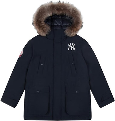 MLB New York Yankees Jaket Puffer Pendek Navy Patch Logo Unisex 31DJCH061-150N Order MLB New York Yankees Jaket Puffer Pendek Navy Patch Logo Unisex 31DJCH061-150N