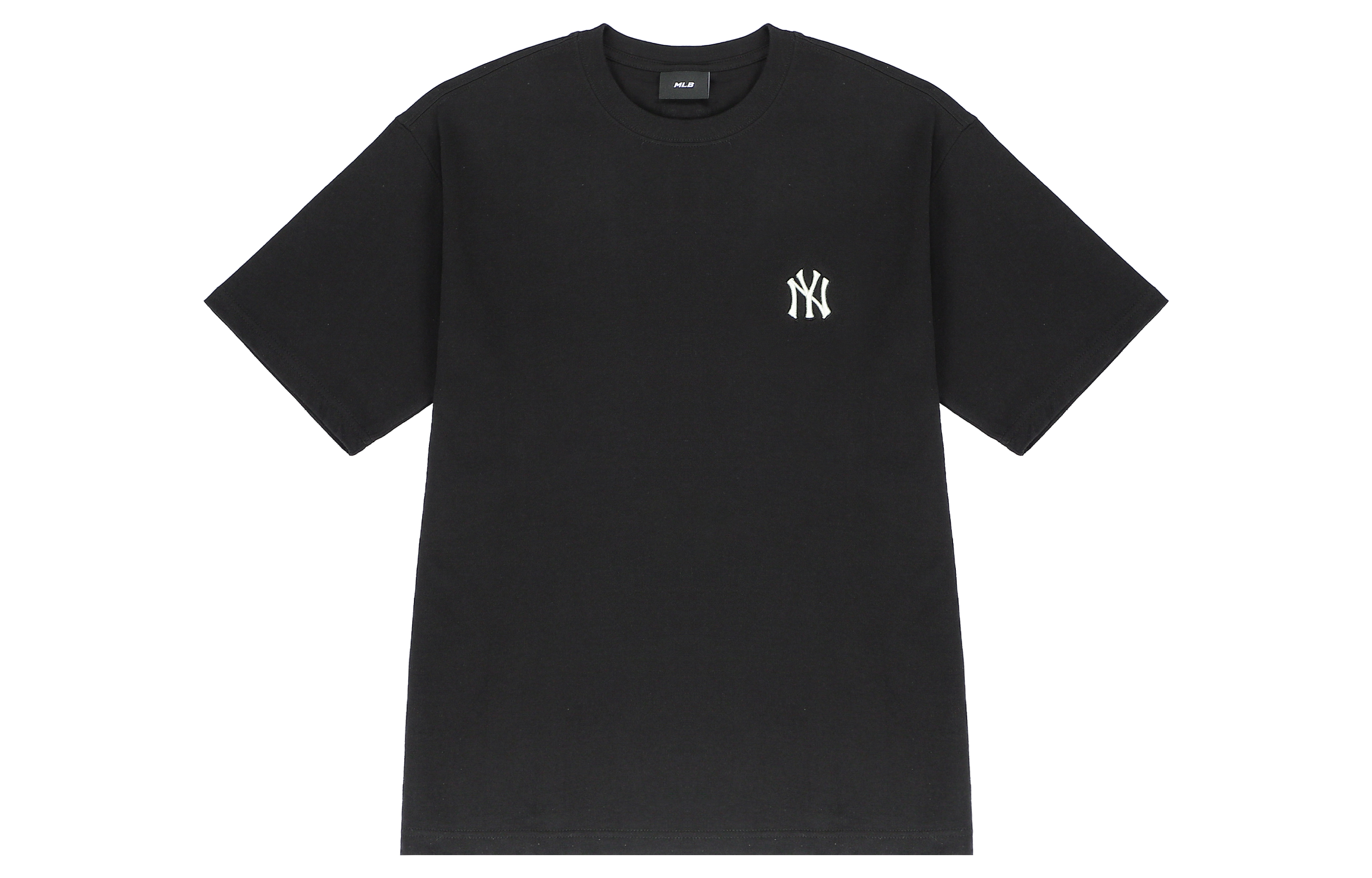 Lookbook Camiseta Unisex Negra MLB Yankees Vintage Logo Paisley. 3ATS52023-50BKS