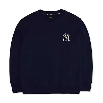 MLB New York Yankees Paisley Print Navy Pullover Sweatshirt Unisex 3AMTEC724-50NYD
