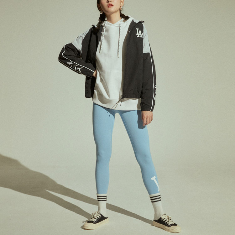 Purchase MLB纽约洋基复古拼色防风外套黑色男女款 31JPU4111-50L