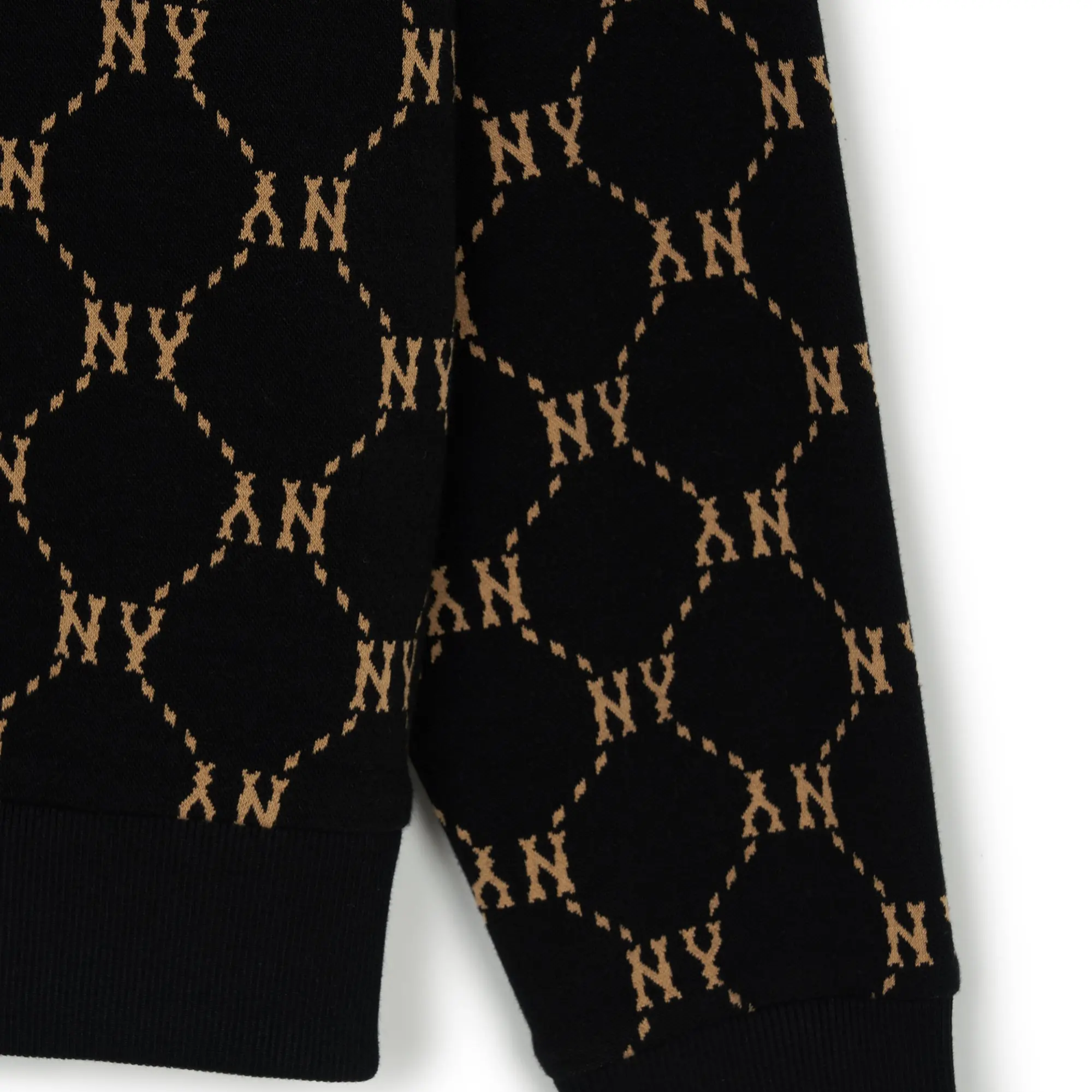 MLB New York Yankees Retro Crewneck Pullover Sweatshirt Unisex Black 3AMTM0144-50BKS 圖 5