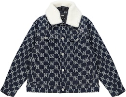 MLB New York Yankees Retro Detachable Fur Collar Jacket Navy Unisex. 3ADKM0124-50NYD MLB New York Yankees Retro Detachable Fur Collar Jacket Navy Unisex. 3ADKM0124-50NYD