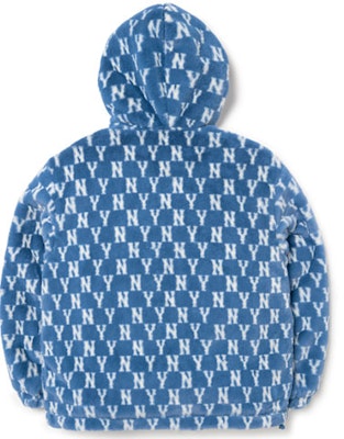 MLB Jaket Berhud Fleece Retro Floral New York Yankees Unisex Biru. 3AJPF1816-50BLD Lookbook MLB Jaket Berhud Fleece Retro Floral New York Yankees Unisex Biru. 3AJPF1816-50BLD