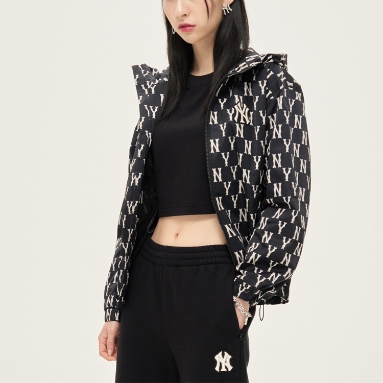 Shop Chaqueta Ligera Retro MLB New York Yankees Unisex Negra Edición de Otoño. 3AWJ06014-50BKS