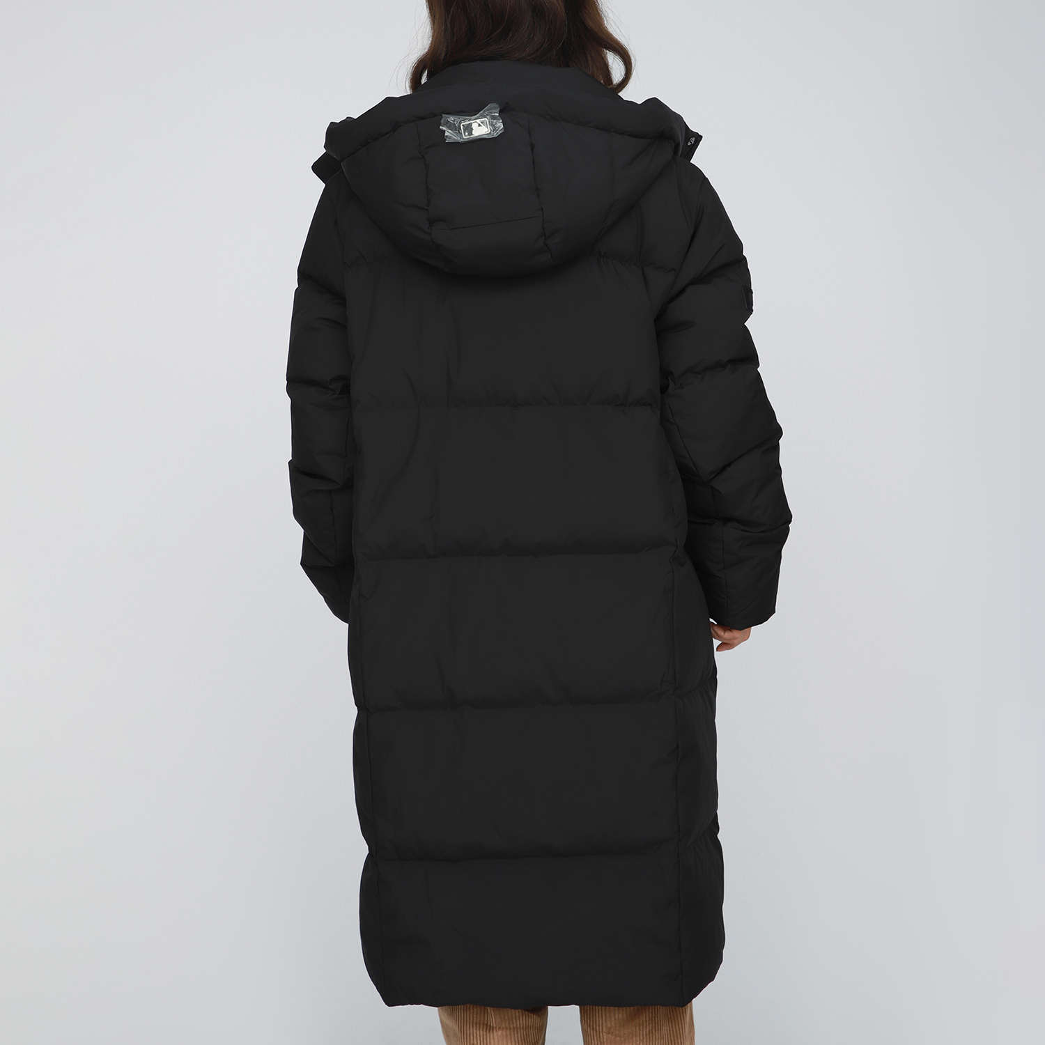 MLB New York Yankees Retro Logo Hooded Down Jacket Unisex Black Winter Wear. 3ADJJ0416-50BKS 圖 5