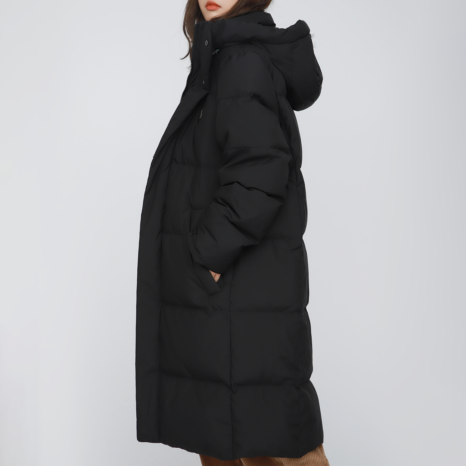 MLB New York Yankees Retro Logo Hooded Down Jacket Unisex Black Winter Wear. 3ADJJ0416-50BKS 圖 6