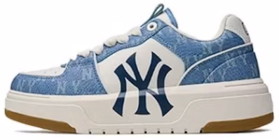 MLB New York Yankees Retro Low Top Sneakers 'Light Blue' 3ASXCLD4N-50BLS MLB New York Yankees Retro Low Top Sneakers 'Light Blue' 3ASXCLD4N-50BLS