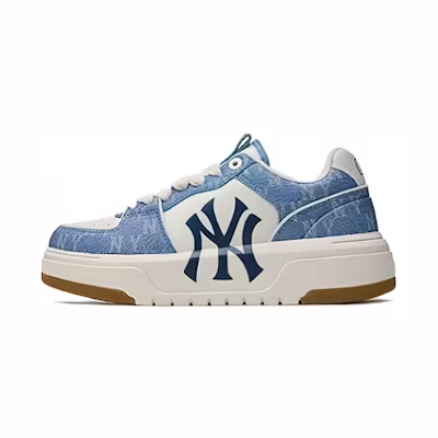 MLB New York Yankees Retro Low Top Sneakers 'Light Blue'