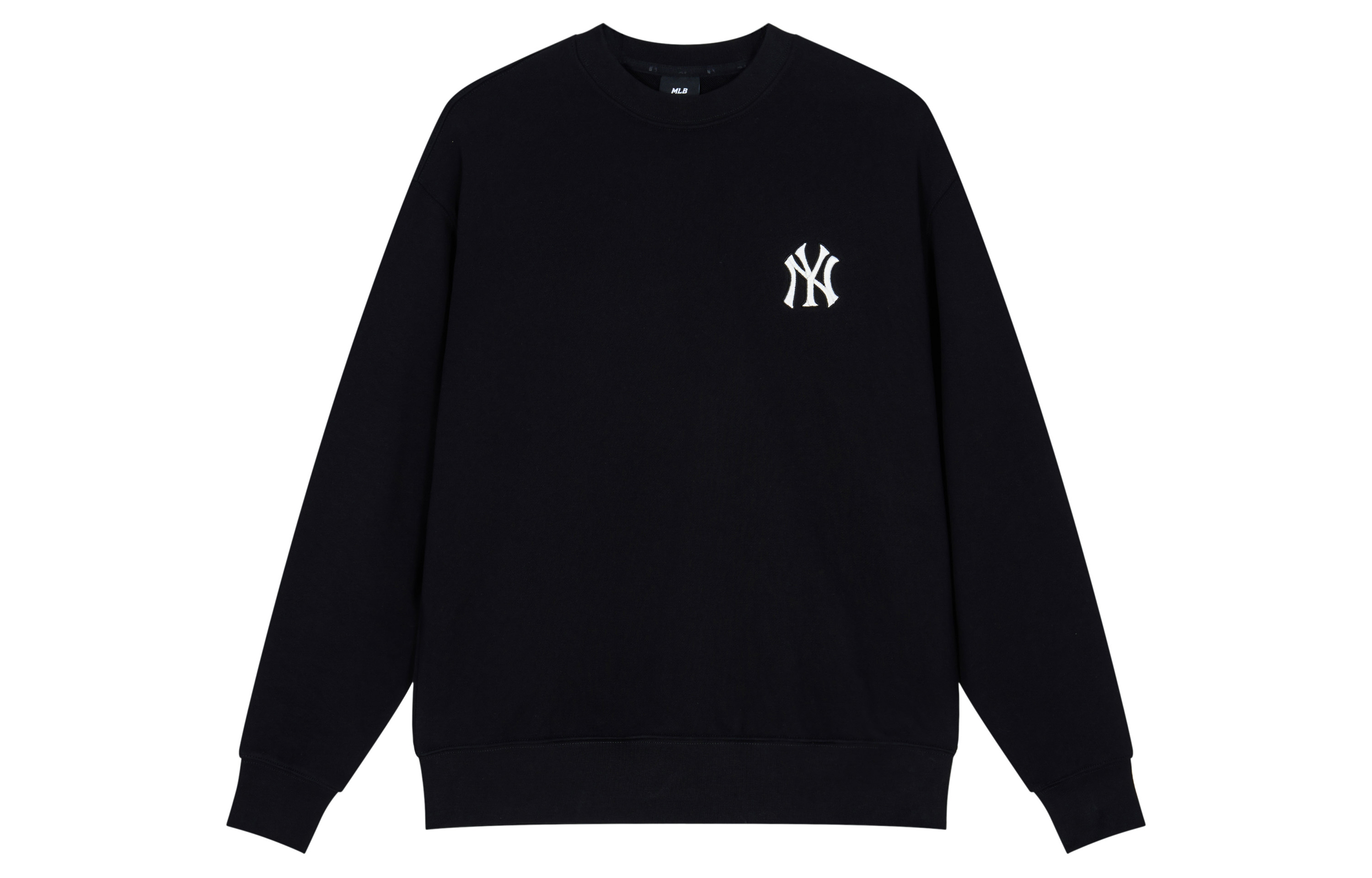 Purchase MLB New York Yankees Retro Monogram Crewneck Sweatshirt & Joggers Set Black Unisex 3AMTM034150BKS