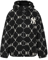 MLB New York Yankees Retro Sherpa-Lined Hoodie Jacket Black Unisex Winter Wear. 3AJPF1316-50BKS MLB New York Yankees Retro Sherpa-Lined Hoodie Jacket Black Unisex Winter Wear. 3AJPF1316-50BKS