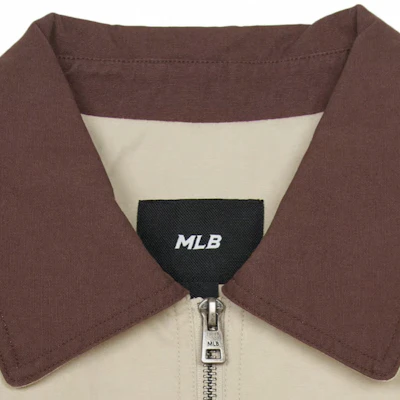 MLB New York Yankees Retro Workwear Jaket Kemeja Uniseks - Coklat. 3AJPB0351-50SAM Shop MLB New York Yankees Retro Workwear Jaket Kemeja Uniseks - Coklat. 3AJPB0351-50SAM