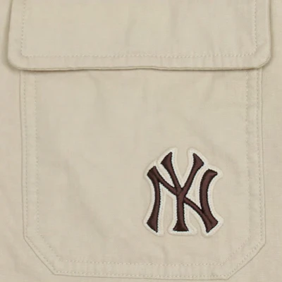 MLB New York Yankees Retro Workwear Jaket Kemeja Uniseks - Coklat. 3AJPB0351-50SAM Purchase MLB New York Yankees Retro Workwear Jaket Kemeja Uniseks - Coklat. 3AJPB0351-50SAM