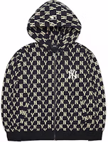 MLB New York Yankees Retro Zip-Up Hoodie Black Unisex Jacket Sweater. 3ATRM0114-50BKS MLB New York Yankees Retro Zip-Up Hoodie Black Unisex Jacket Sweater. 3ATRM0114-50BKS