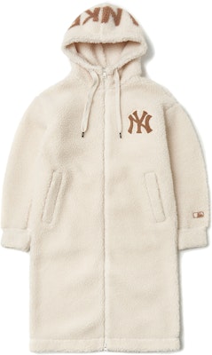 MLB New York Yankees Sherpa Jacket Cream Unisex Casual Embroidered Coat. 3AJPF2816-50CRS Order MLB New York Yankees Sherpa Jacket Cream Unisex Casual Embroidered Coat. 3AJPF2816-50CRS